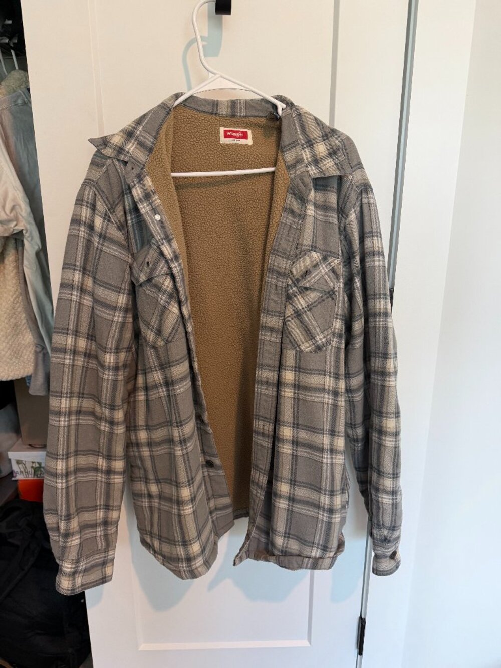 Wrangler flannel jacket